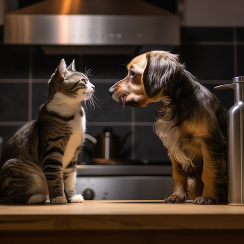 Can Cats Eat Dog Food Heart of the Canine